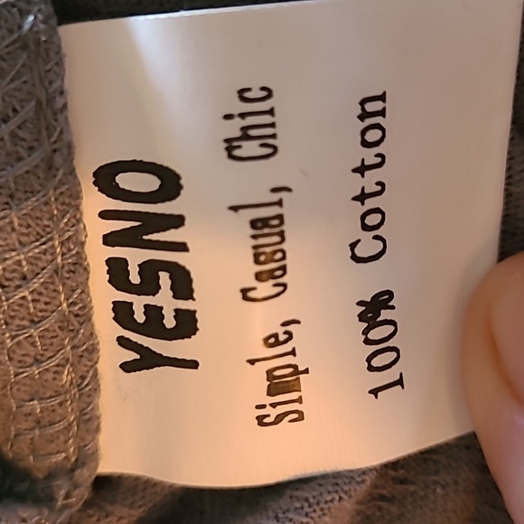 YESNO blue-grey maxi dress, size M/L - Picture 7 of 7